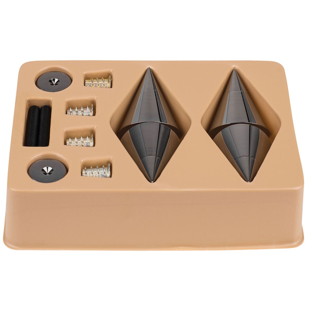 Dayton Audio DSS4-BC Black Chrome Speaker Spike Set 4 Pcs.